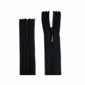 Zíper Invisível Preto 50cm