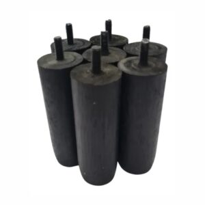 Kit Pé Cama Box C/7 Pés Madeira